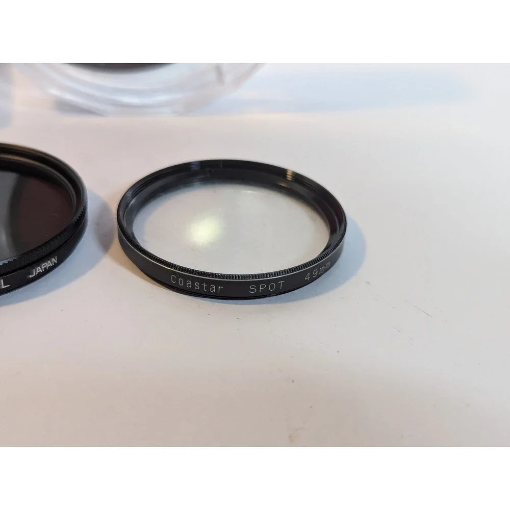 Vintage lot of camera filters‎